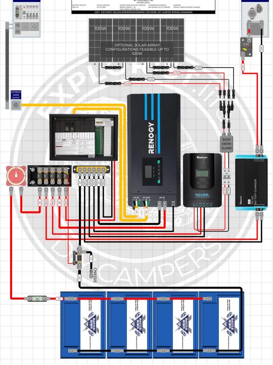 Marine Inverter Wiring Diagram
