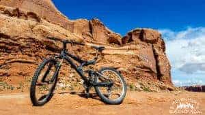 Beginner mountain biking in Moab