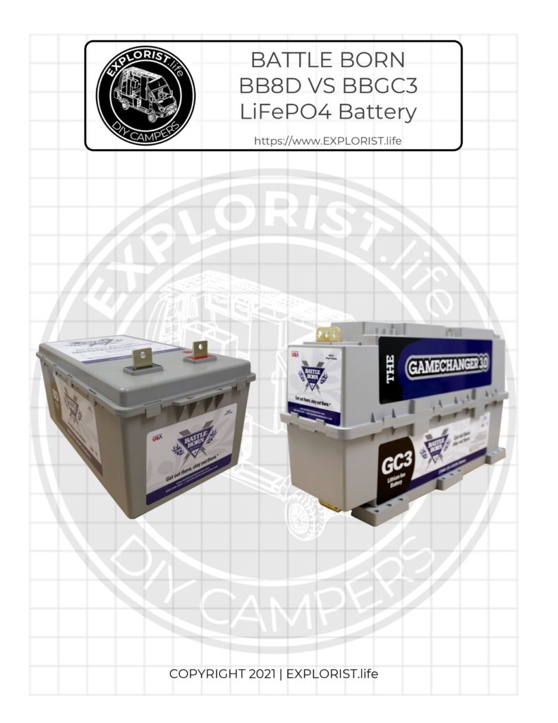 Battle Born 12V 270Ah GC3 LiFePO4 Battery - Universal Mount