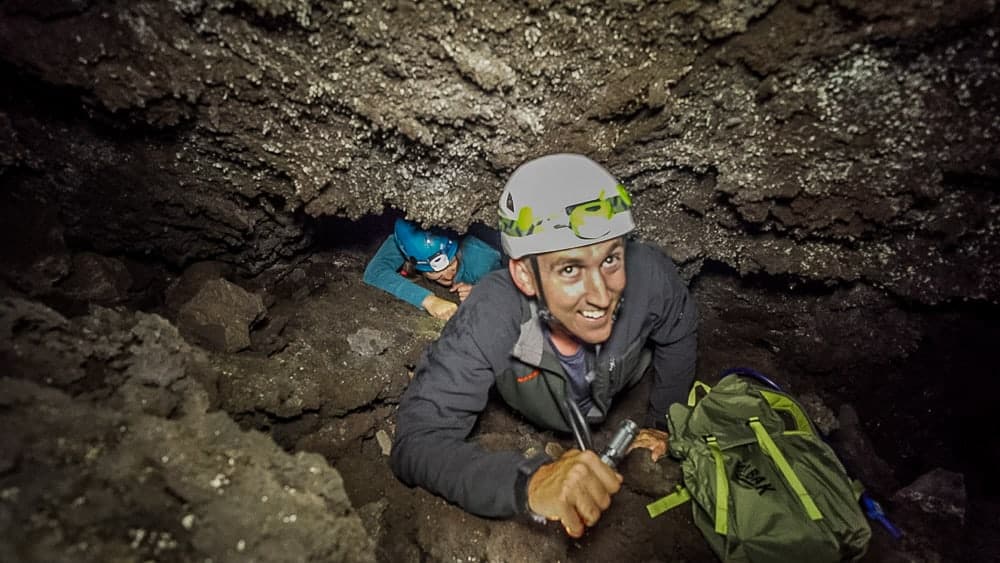 Cave Hikes at Craters of the Moon National Monument, Idaho