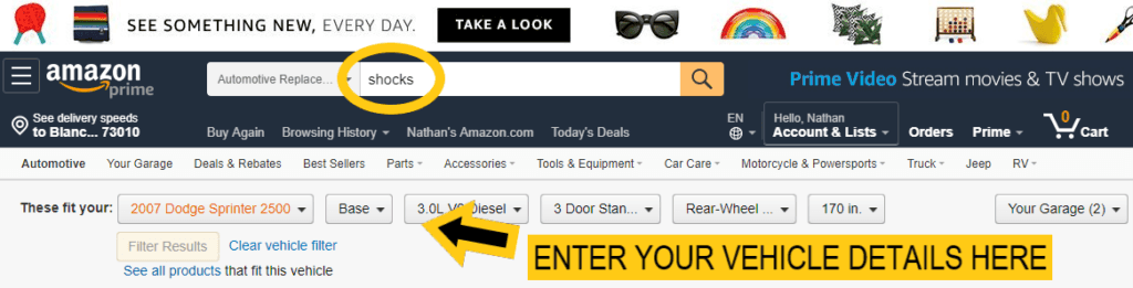 Amazon Parts Picker