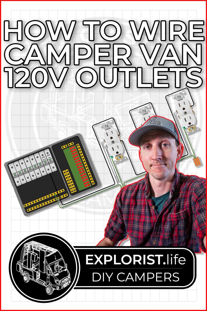 How to Wire 120V AC Circuits in a DIY Camper Van 