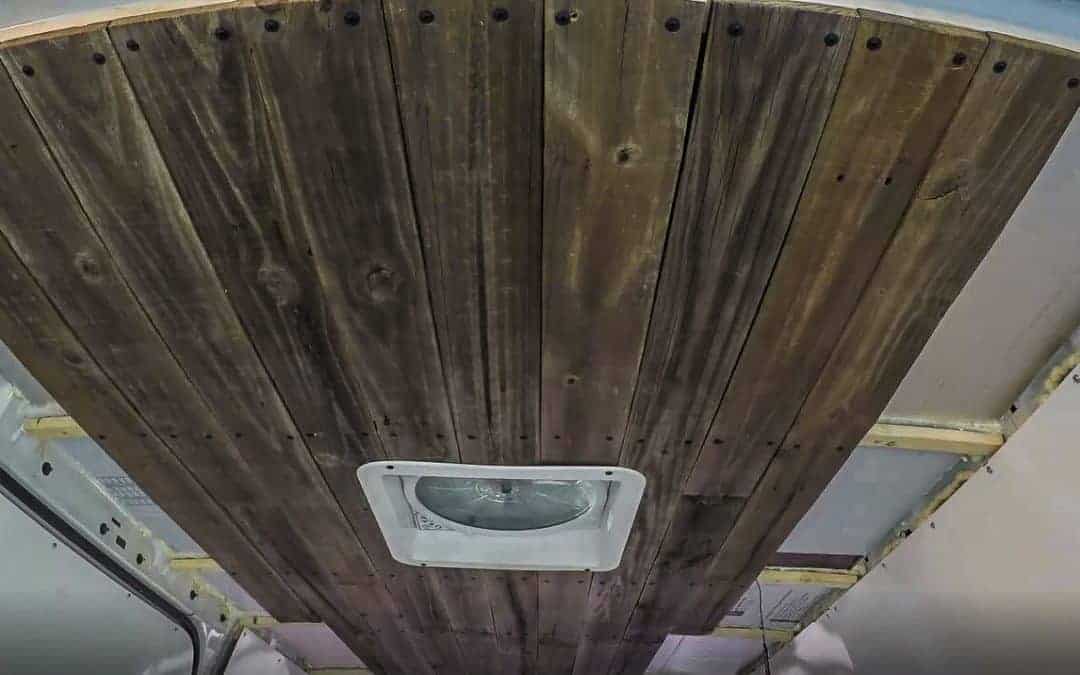 How To Build A Ceiling In A Diy Camper Van Conversion