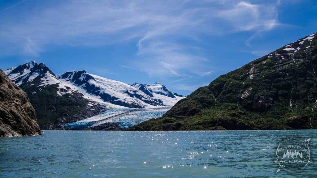 Kayaking to Portage Glacier