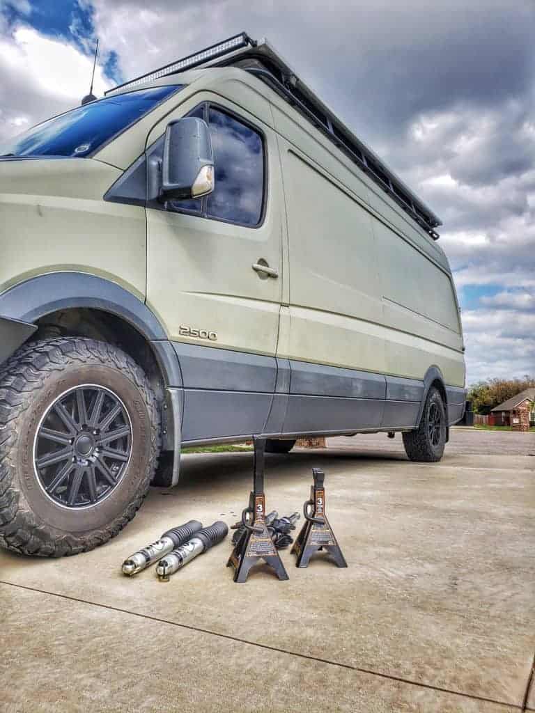 Replacing Shocks Mercedes Sprinter