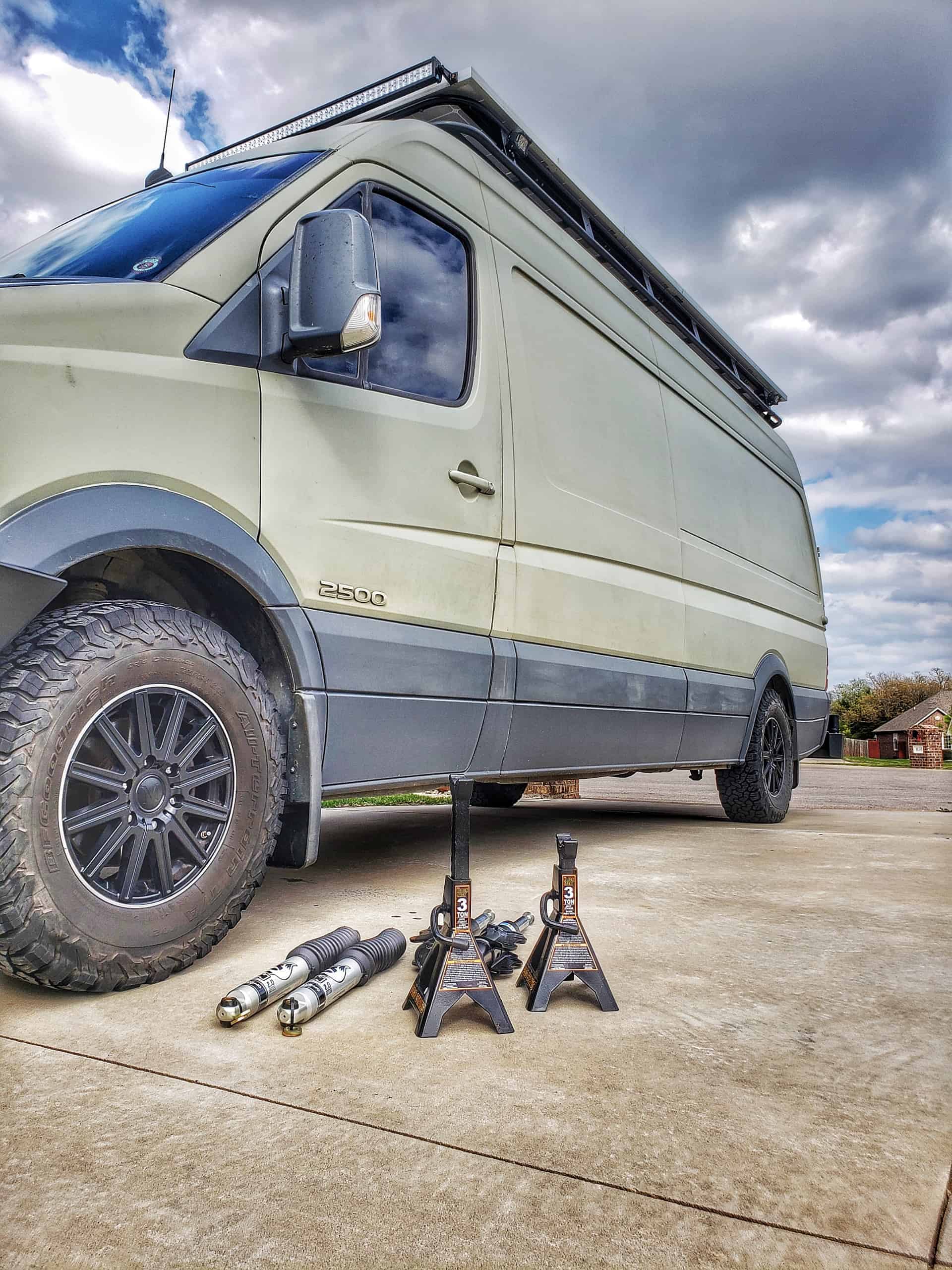 best shocks for sprinter van
