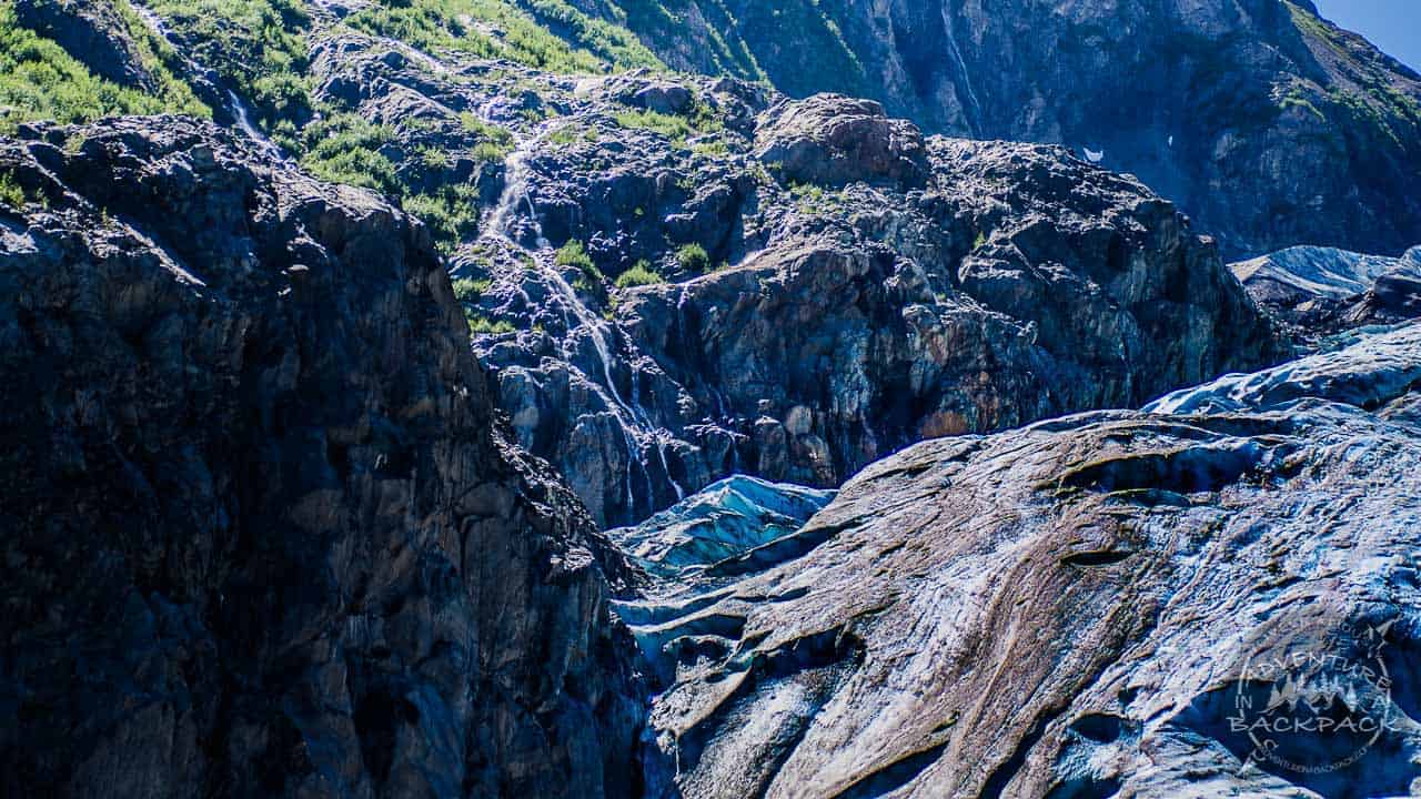 Exit Glacier Trail Hiking near Seward, Alaska