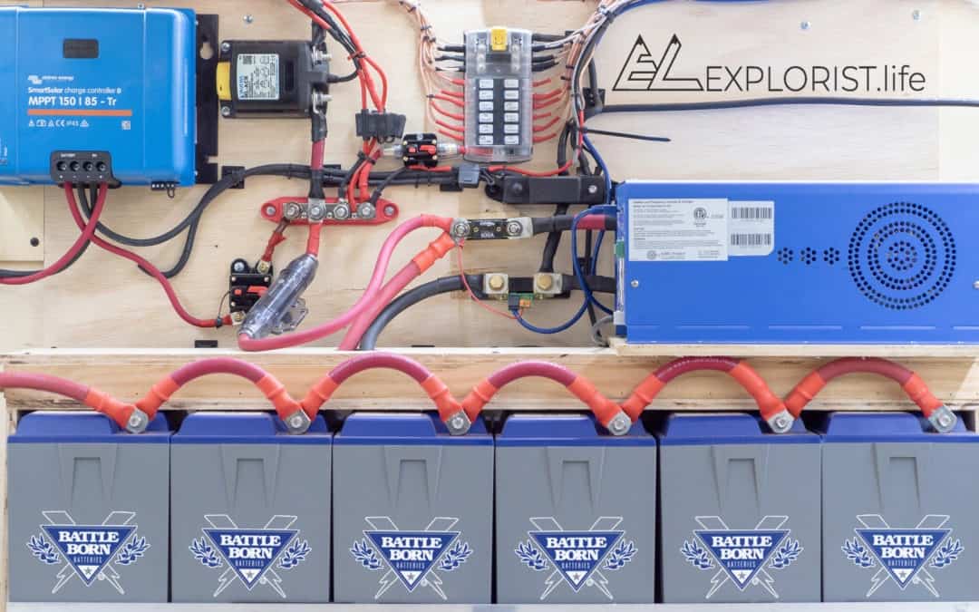 Basic Parts of a DIY Camper Solar Setup | EXPLORIST.life outback solar systems wire diagram 